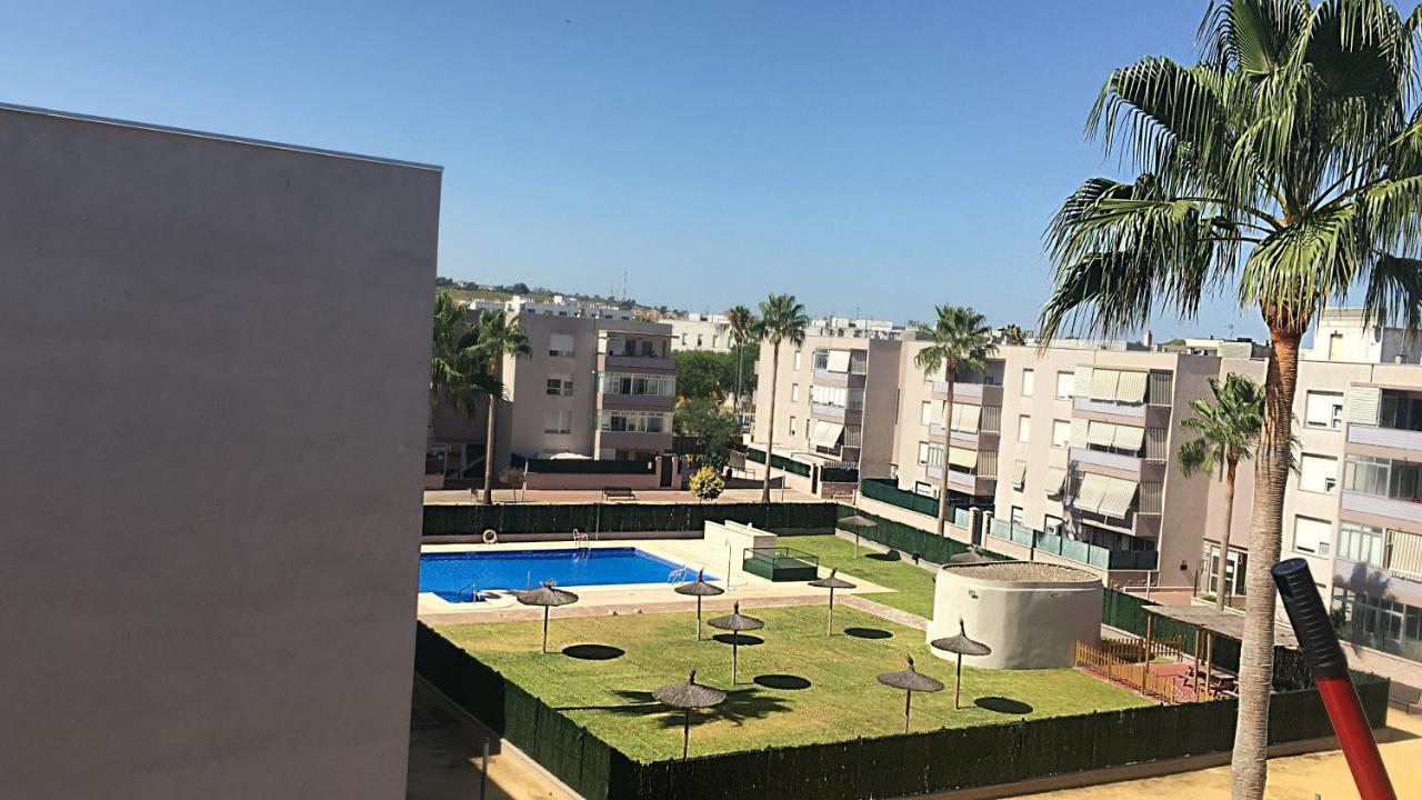 Apartamento Jerez Sur - Con Piscina Y Garaje Apartment Jerez de la Frontera Luaran gambar