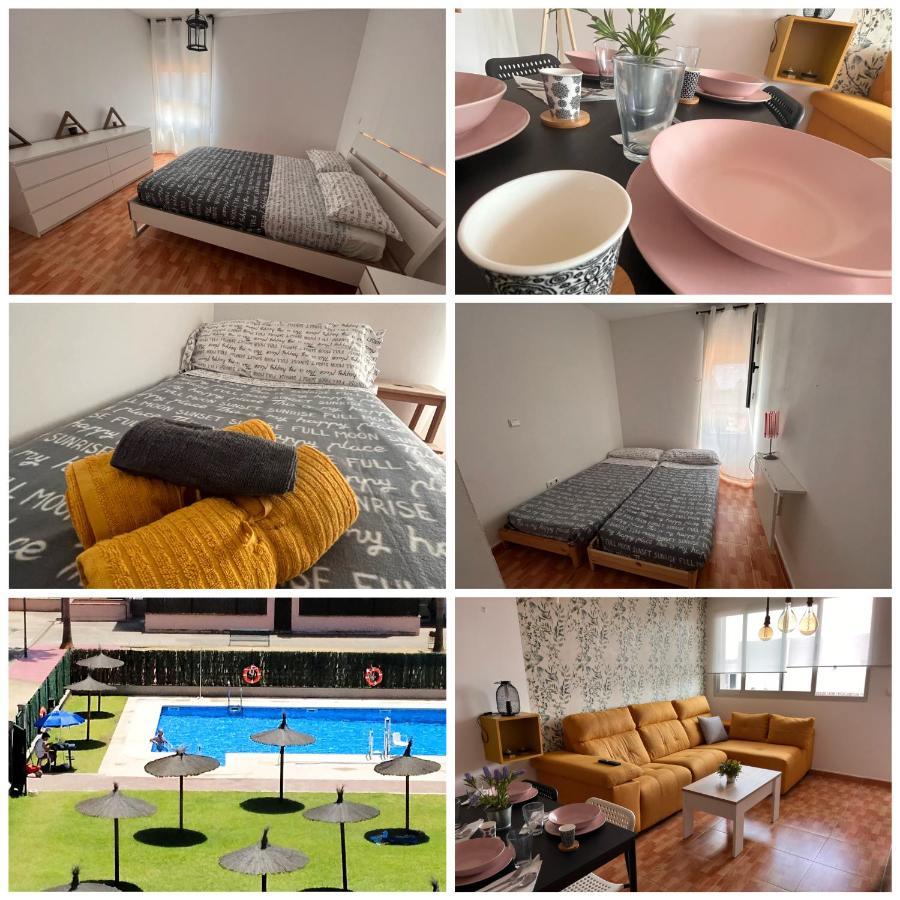 Apartamento Jerez Sur - Con Piscina Y Garaje Apartment Jerez de la Frontera Luaran gambar